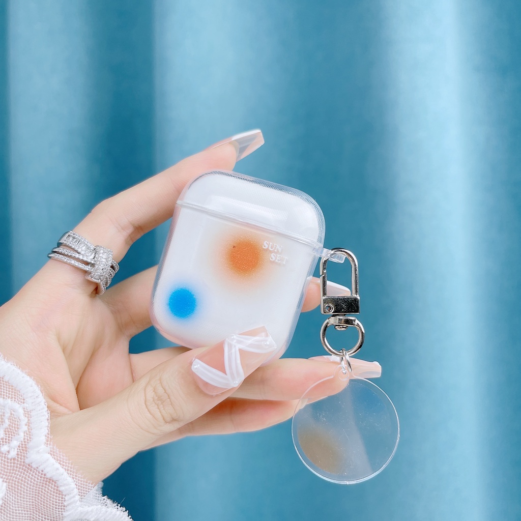 Vỏ Bảo Vệ Hộp Sạc Tai Nghe airPods 1 2 3 pro 2021 inPods i12 Bằng TPU Mềm Chống Sốc