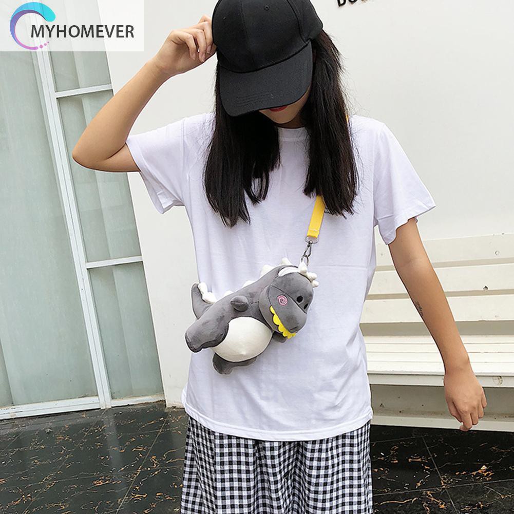 Túi Đeo Chéo Mini Hình Khủng Long Dễ Thương
