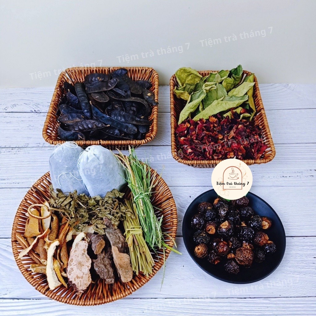 Gói Thảo Dược Gội Đầu Bồ Kết Túi Lọc Giúp Tóc Suôn Mượt Chắc Khoẻ (Hàng Việt Nam)