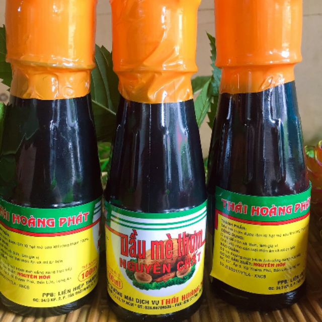 Dầu mè thơm nguyên chất (100ml)