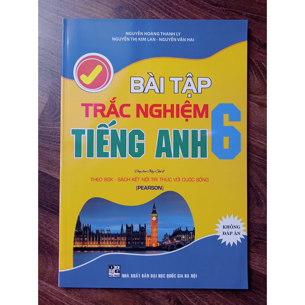 Sách - Bài tập trắc nghiệm Tiếng anh 6 - Không Đáp án