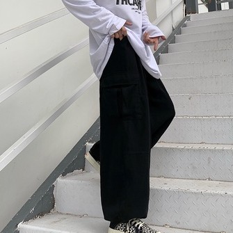 Quần Dài Ống Rộng Phong Cách Hip hop Nhật Bản Thời Trang Xuân Thu Cho Nam