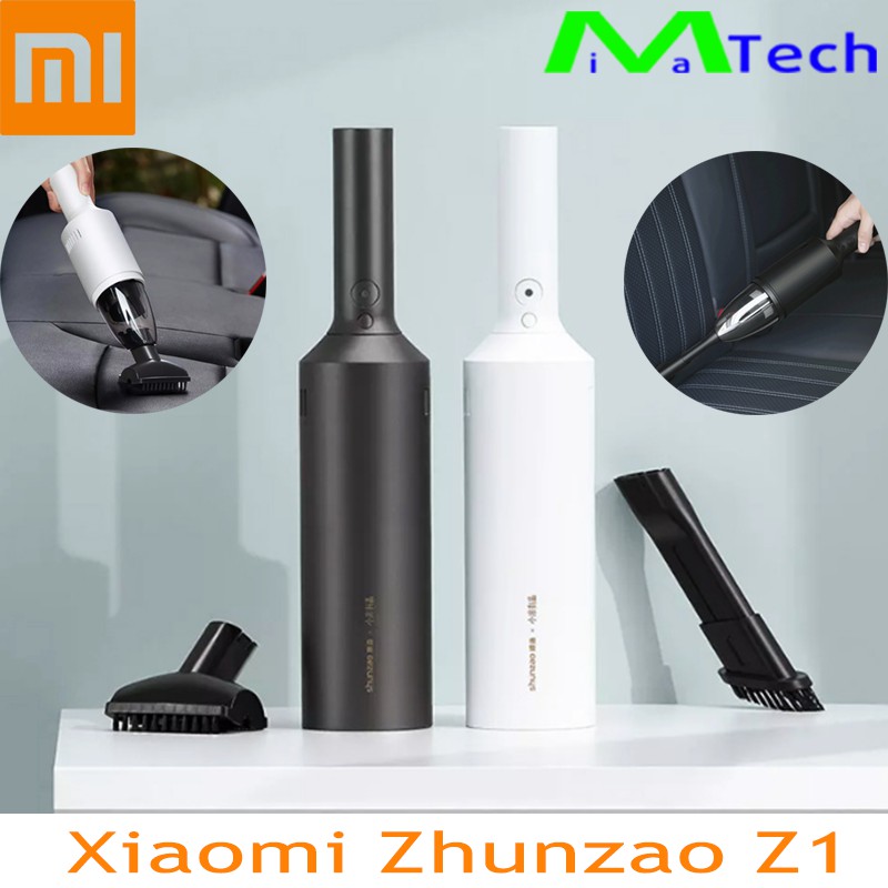 Máy hút bụi mini cho ô tô gia đình Xiaomi Shunzao Z1 và Z1 Pro lực hút mạnh 7000 Pa tới 15000 Pa