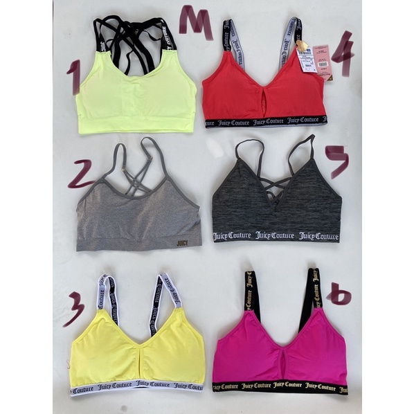 Áo lót thể thao sport Bra Juice Couture xuất xịn