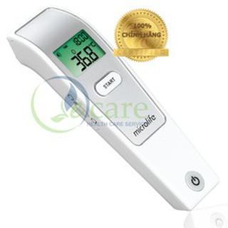 Nhiệt kế đo trán hồng ngoại MicrolifeNhiệt kế điện tử đo trán Microlife FR1MF1