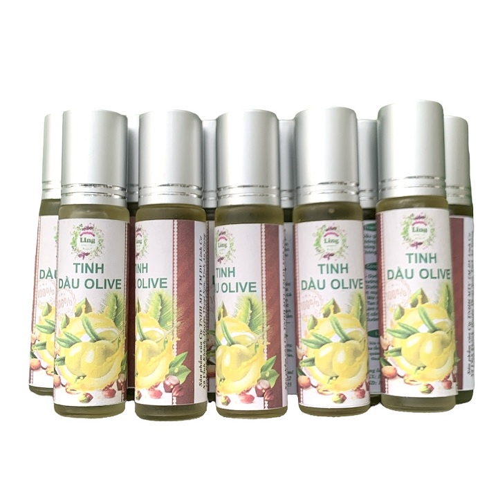 Lăn dưỡng môi tinh dầu olive nguyên chất thơm xịn (lọ 10ml)