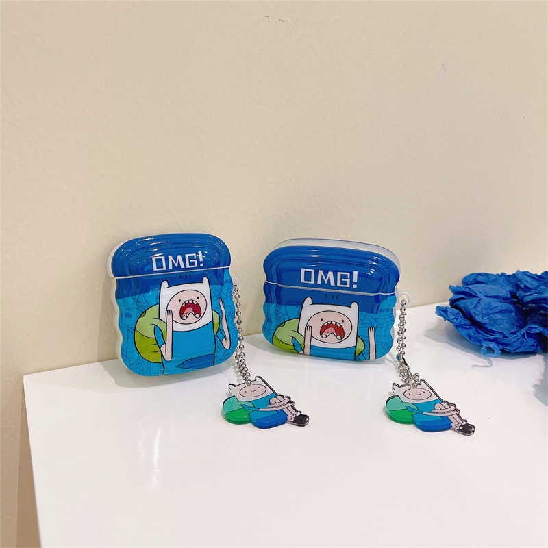 Ốp case vỏ airpods 1 2 3 pro pro 2 bao đựng tai nghe không dây Finn BMO Adventure