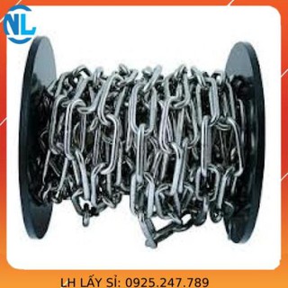 Dây xích sắt mạ kẽm phi 12 [ 12mm ] cáp thép giá sỉ