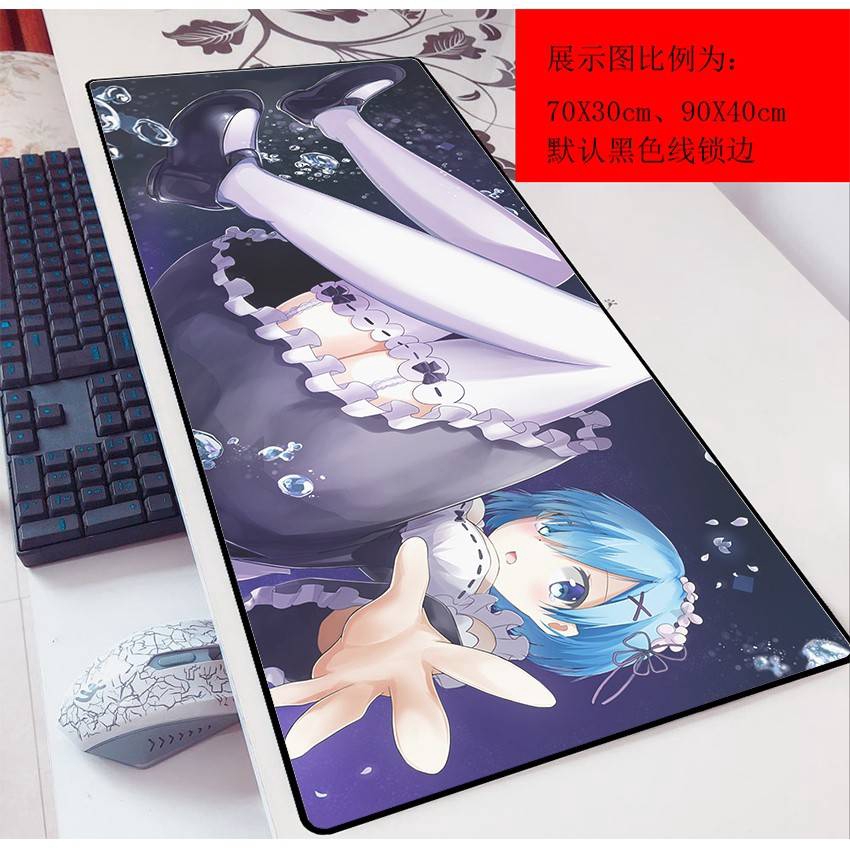 Lót ChuộT + BàN PhíM Cỡ LớN 700x300x2mm in HìNh Anime