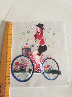 Hình dán nhiệt quần áo