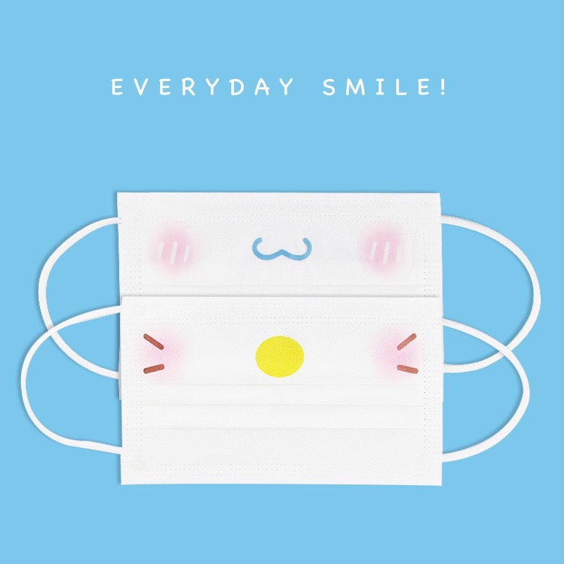 KHẨU TRANG TRẮNG HOẠ TIẾT HELLO KITTY