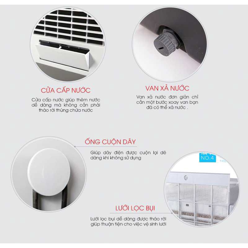 Quạt điều hòa/ máy làm mát không khí Yakyo 2000BS cũ