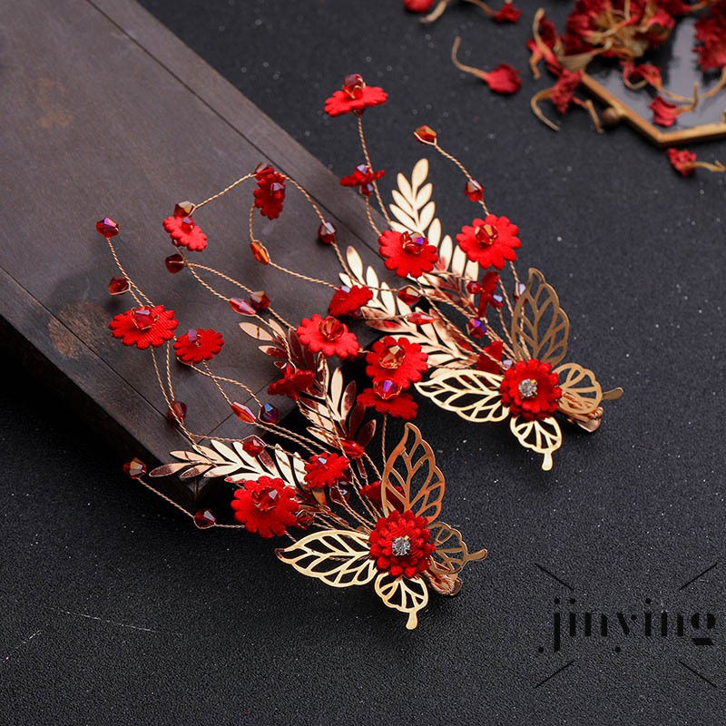 GETNOIVAS Kẹp tóc cổ trang thiết kế Trng Hoa cổ đại dùng để hóa trang