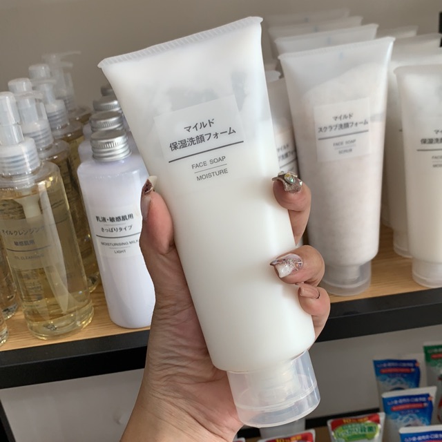 Sữa rửa mặt Muji 200g