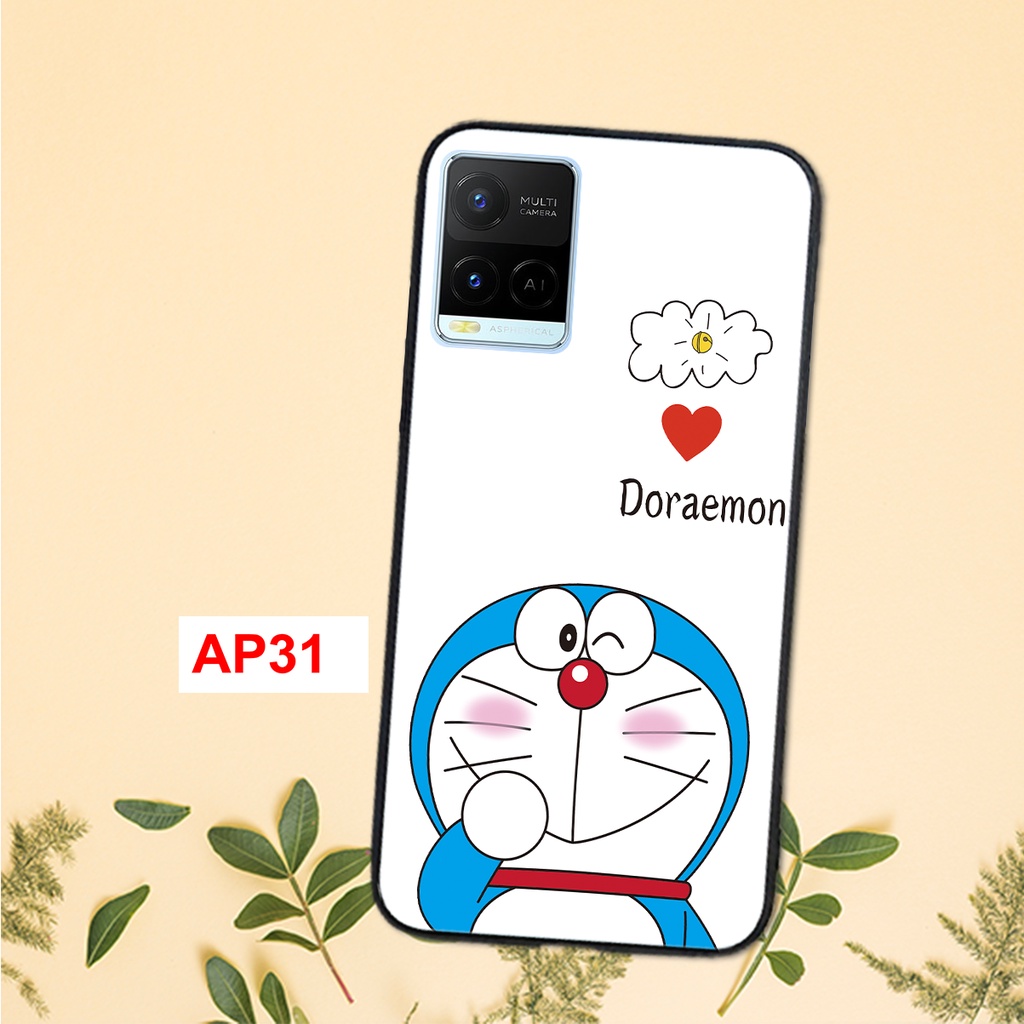 ỐP LƯNG VIVO Y21 -VIVO Y21S-VIVO V21 5G IN MẪU DOREEMON SHIN CỰC ĐẸP CUTE