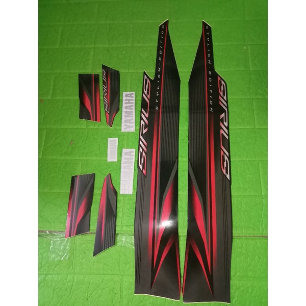 Bộ tem Sirius 2019 màu đen 3 lớp loại mới