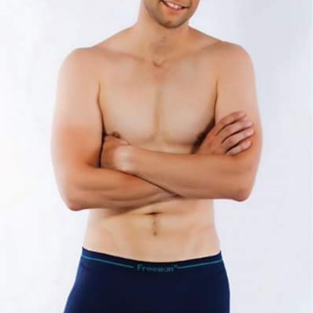 Quần dệt đùi nam ko đường may thương hiệu Freeman