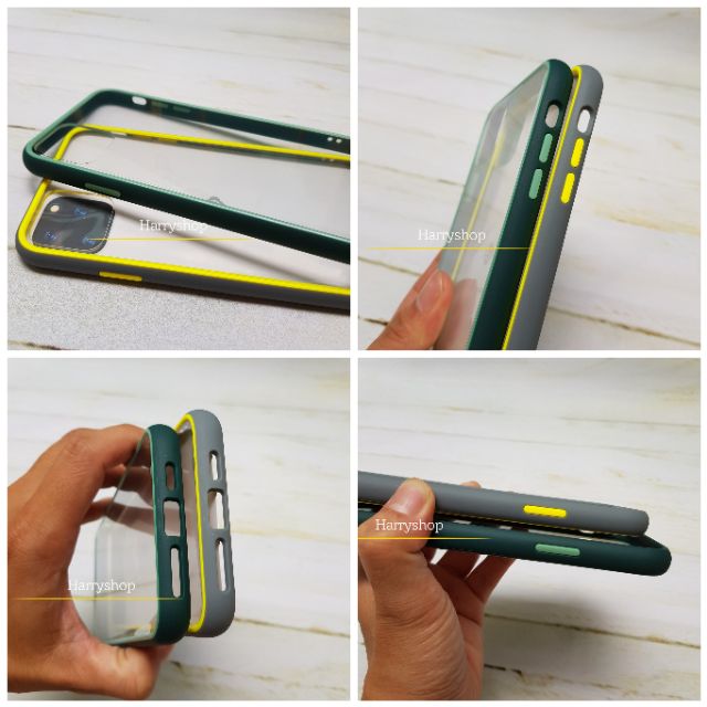 Ốp lưng Iphone  chống sốc lưng trong + viền 2 màu chính hãng Likgus sexy cho Iphone 11/11pro/ 11 promax và Xsmax