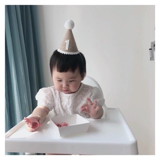 Mũ sinh nhật handmade cho bé 1-3 tuổi