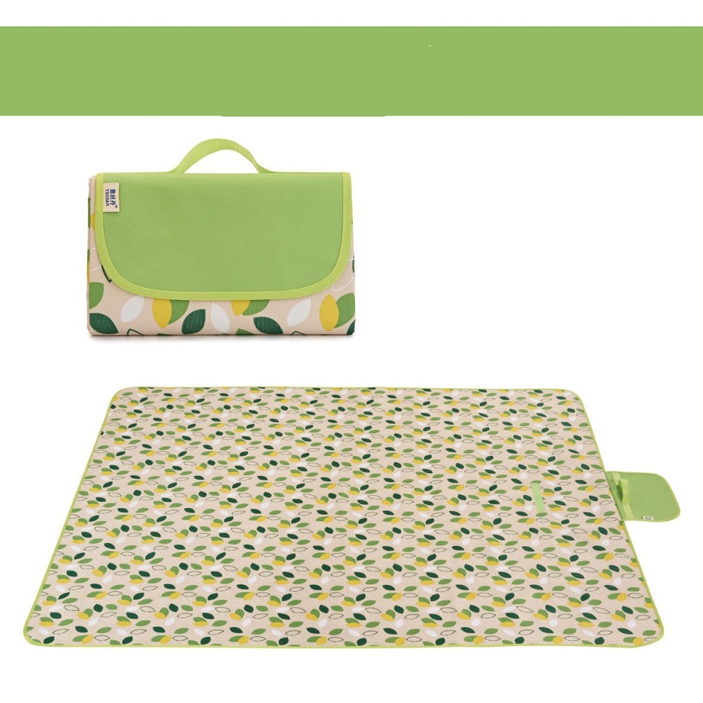 [Họa Tiết Đẹp] Bạt/Thảm Trải cắm trại, đi phượt, picnic bằng vải Oxford chống thấm gấp gọn có quai xách cao cấp. | BigBuy360 - bigbuy360.vn