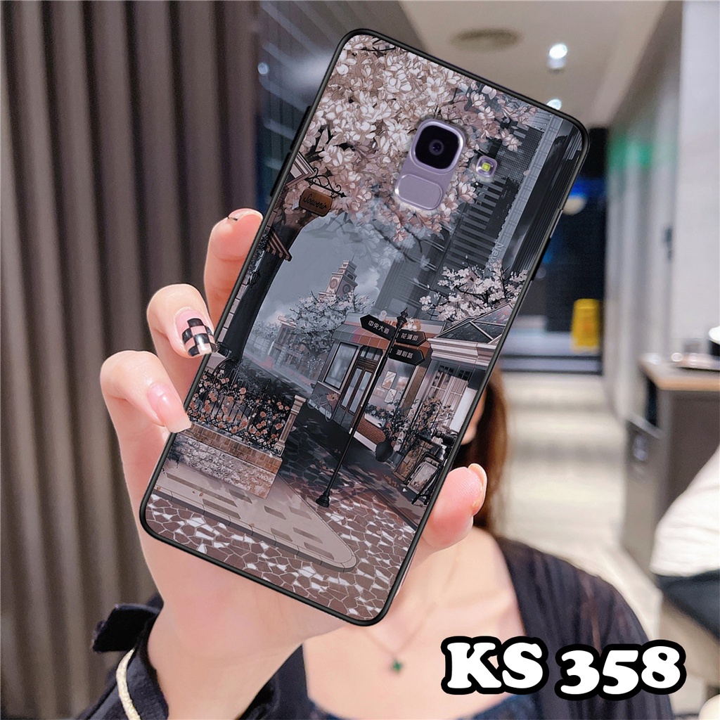 Ốp lưng Samsung A6 2018 - Samsung A6 Plus - Ốp Samsung in hình Phong cảnh ban đêm - Chất liệuTPU cao cấp bảo vệ máy