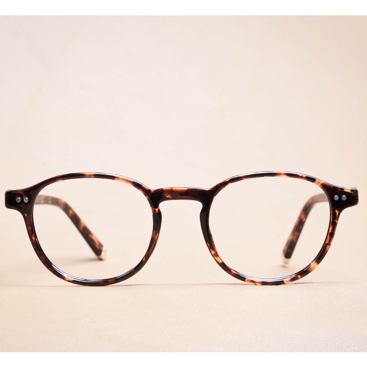 Gọng Kính Cận Tròn Nhựa TR Shady Unisex G2161 (Nhiều Màu)