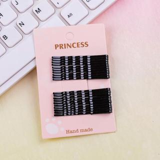 COMBO 10 kẹp tăm đen 4cm Kẹp tóc dây thép màu đen đơn giản phong cách thích hợp làm quà tặng cho học sinh