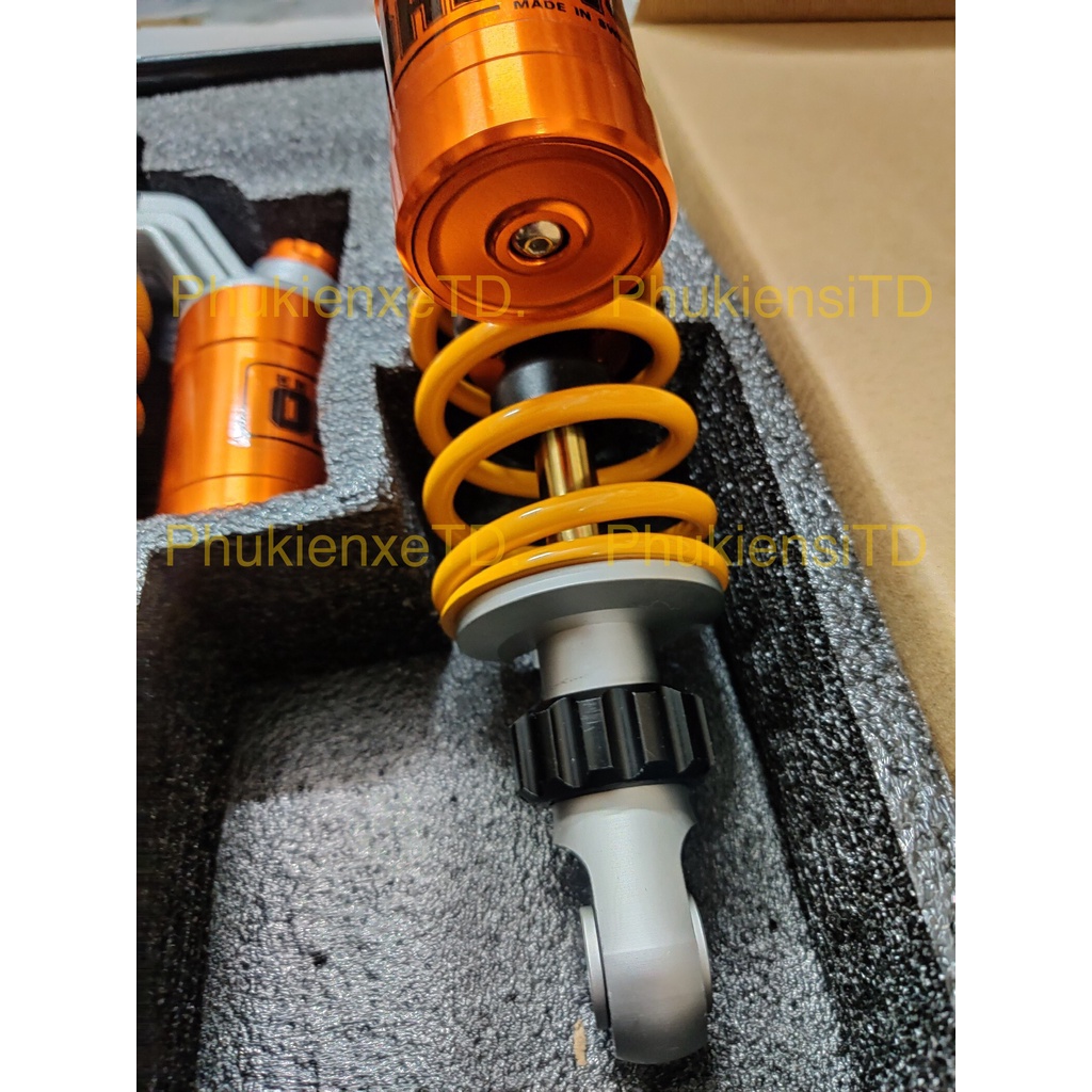 Phuộc OHLINS bình dầu TY VÀNG lắp cho Dream Wave Elegant Axelo Future Blade Suviva Magic Charly Cub Sirius Jupiter Tauru