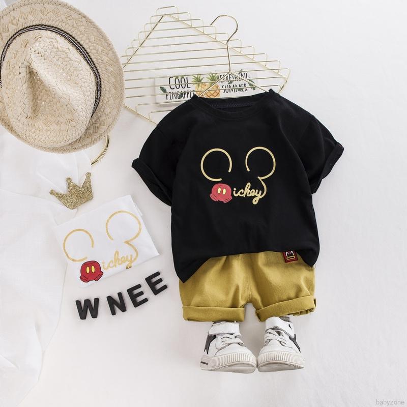 Áo thun tay ngắn và quần thun thời trang mùa hè sành điệu