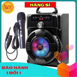 Loa Kẹo Kéo Karaoke Bluetooth Mini JHW 802 - Loabluetooth - Micro Blutooth