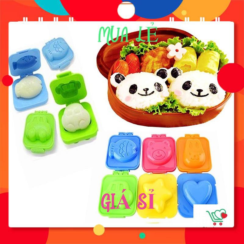 Bộ 6 khuôn làm cơm, làm bánh