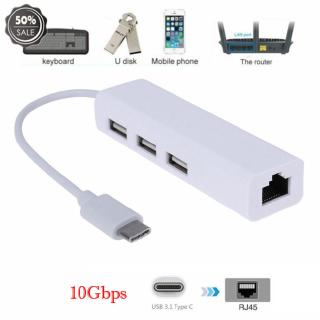 Cáp chuyển đổi usb-c usb 3.1 type c sang usb rj45 ethernet lan cho macbook pc