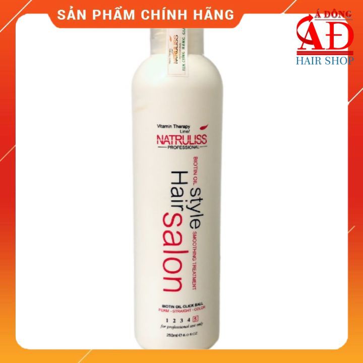 [Chính hãng] [Siêu rẻ] DẦU KÍCH BÓNG MÀU NHUỘM BIOTIN NATRULISS 250ML