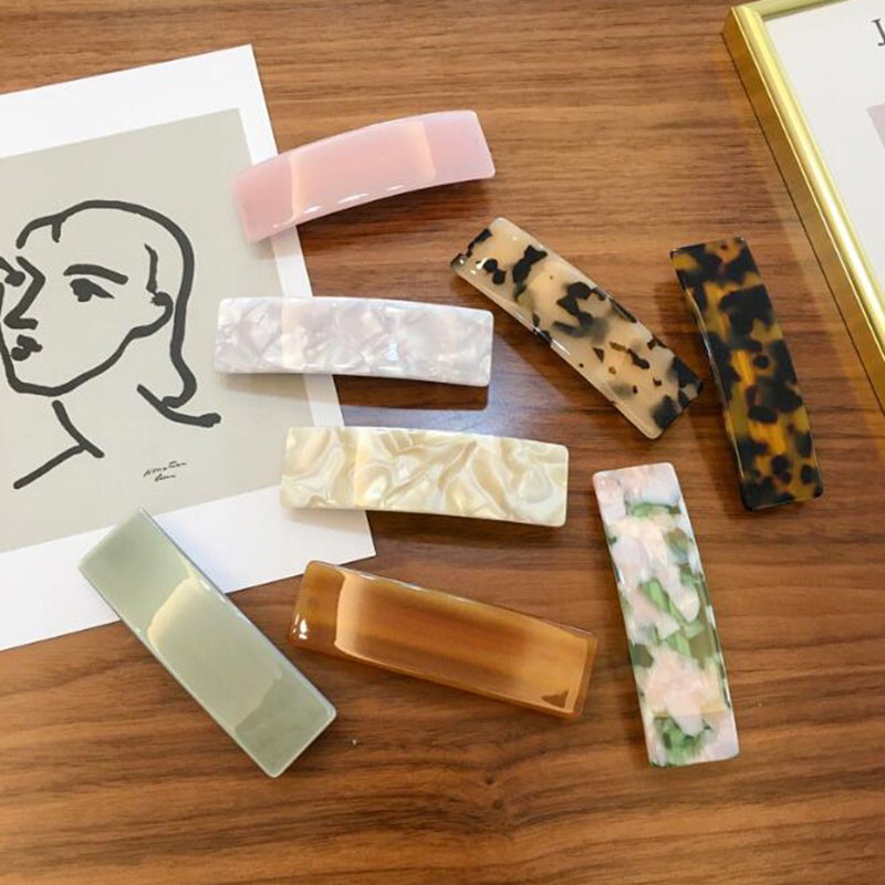 Kẹp Tóc Họa Tiết Da Báo Thời Trang Cho Nữ