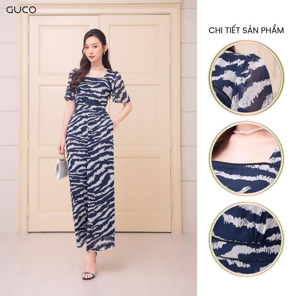 Jumsuit nữ liền thân - 3984 xanh Guco