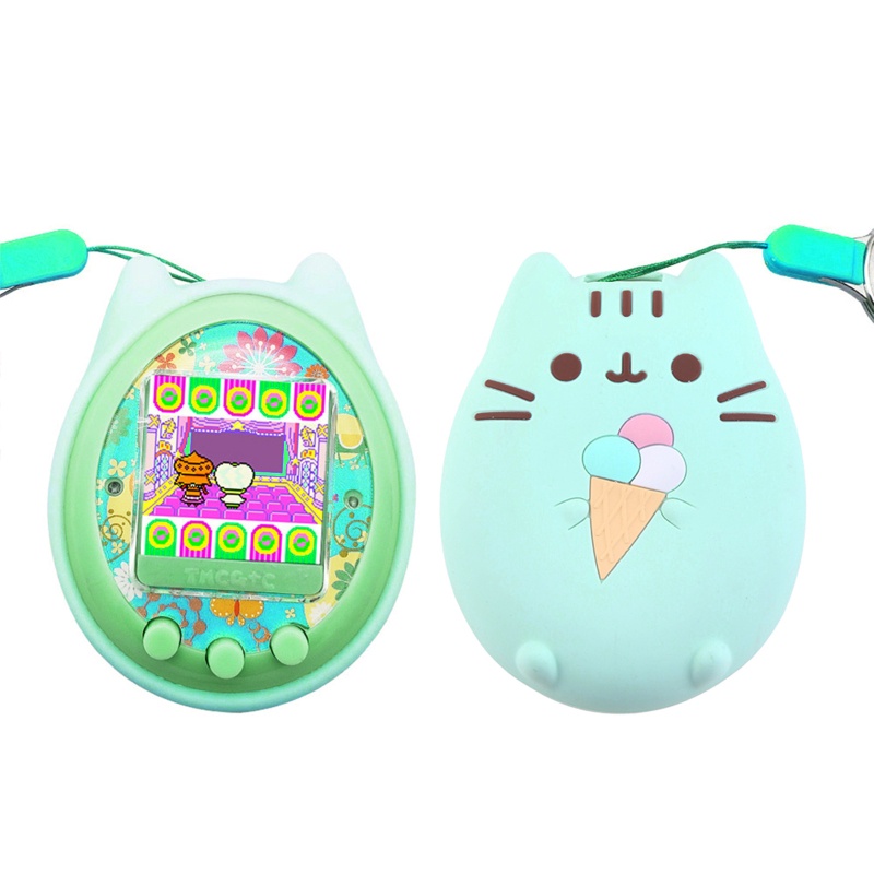Vỏ Bọc Silicon Bảo Vệ Cho Máy Chơi Game Cầm Tay Tamagotchi Pet 4U + PSĐĩa Cd Những Bài Nhạc Tiếng Hoa Kỳ Diệu x x iD L Và M M