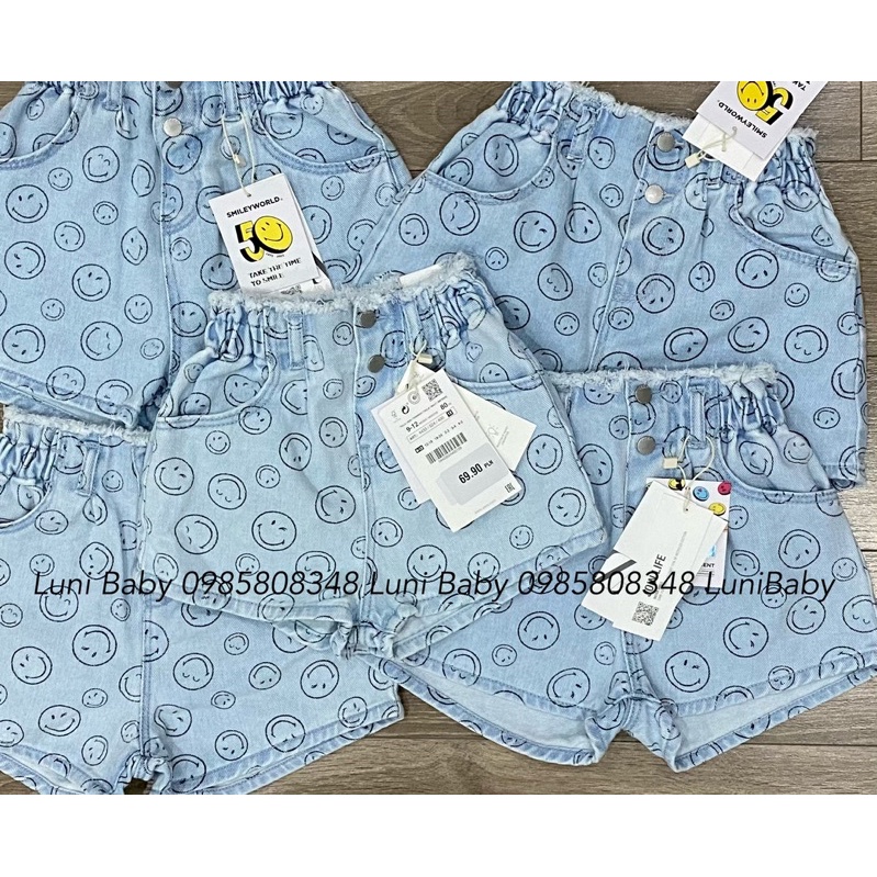 Quần short  Zara bé gái chính hãng