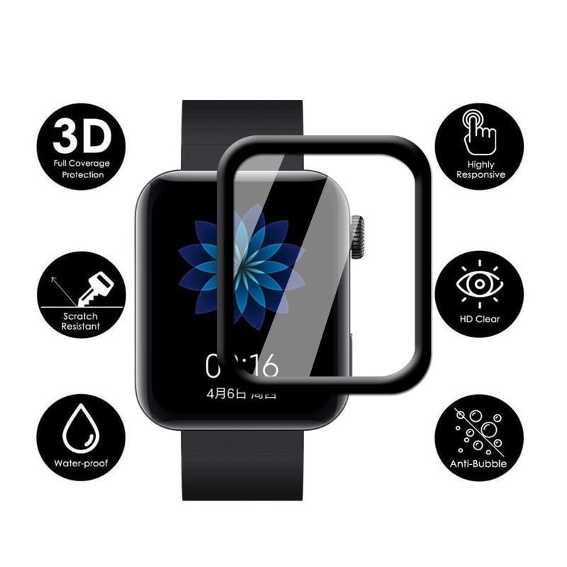 Miếng dán cường lực bảo vệ màn hình chuyên dùng cho đồng hồ thông minh Xiaomi Mi Watch 1.78" 2019