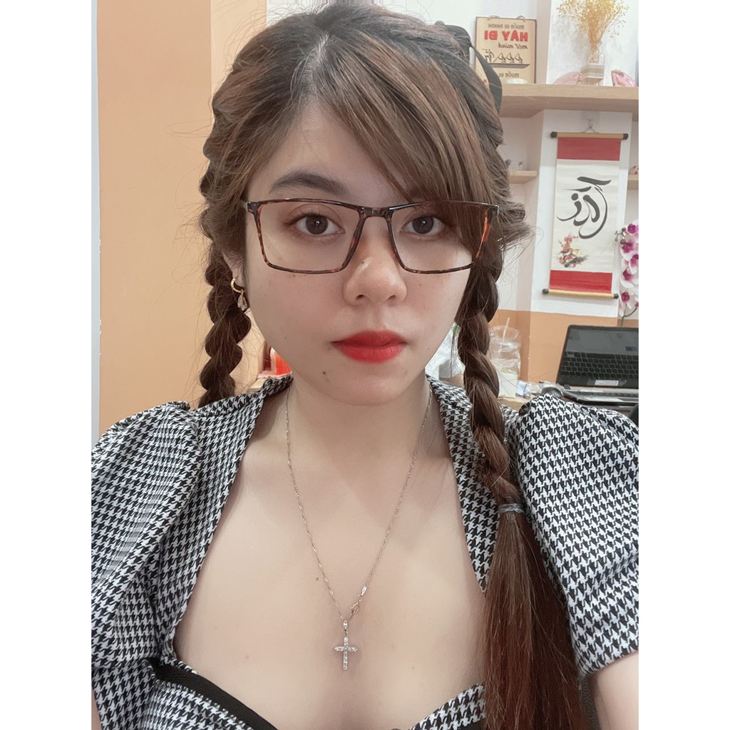 Gọng kính vuông nam nữ Accede dòng Sarifa 2438 nhiều màu chính hãng