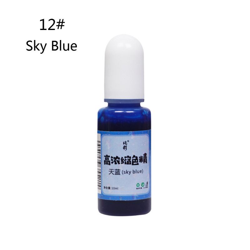 Lọ Mực Màu 10ml Dùng Làm Đồ Trang Sức Diy Nhiều Màu Sắc