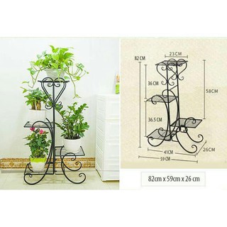 Kệ để cây cảnh 4 tầng
