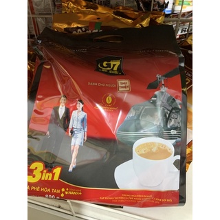 Cà phê sữa hòa tan G7 3in1 túi 800g (50 gói x 16g)