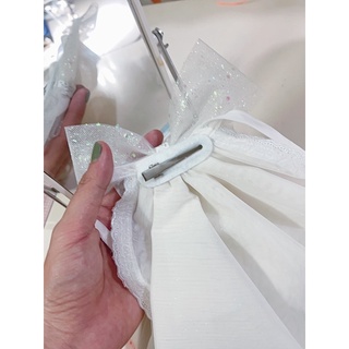 voan, khăn đội đầu cô dâu cho thú cưng chó mèo