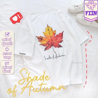 Áo thun Tay lỡ Lá phong 🍁 nhiều màu - Fiinstore