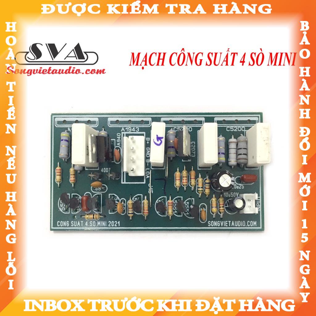 MẠCH CÔNG SUẤT 4 SÒ MINI thangthanh