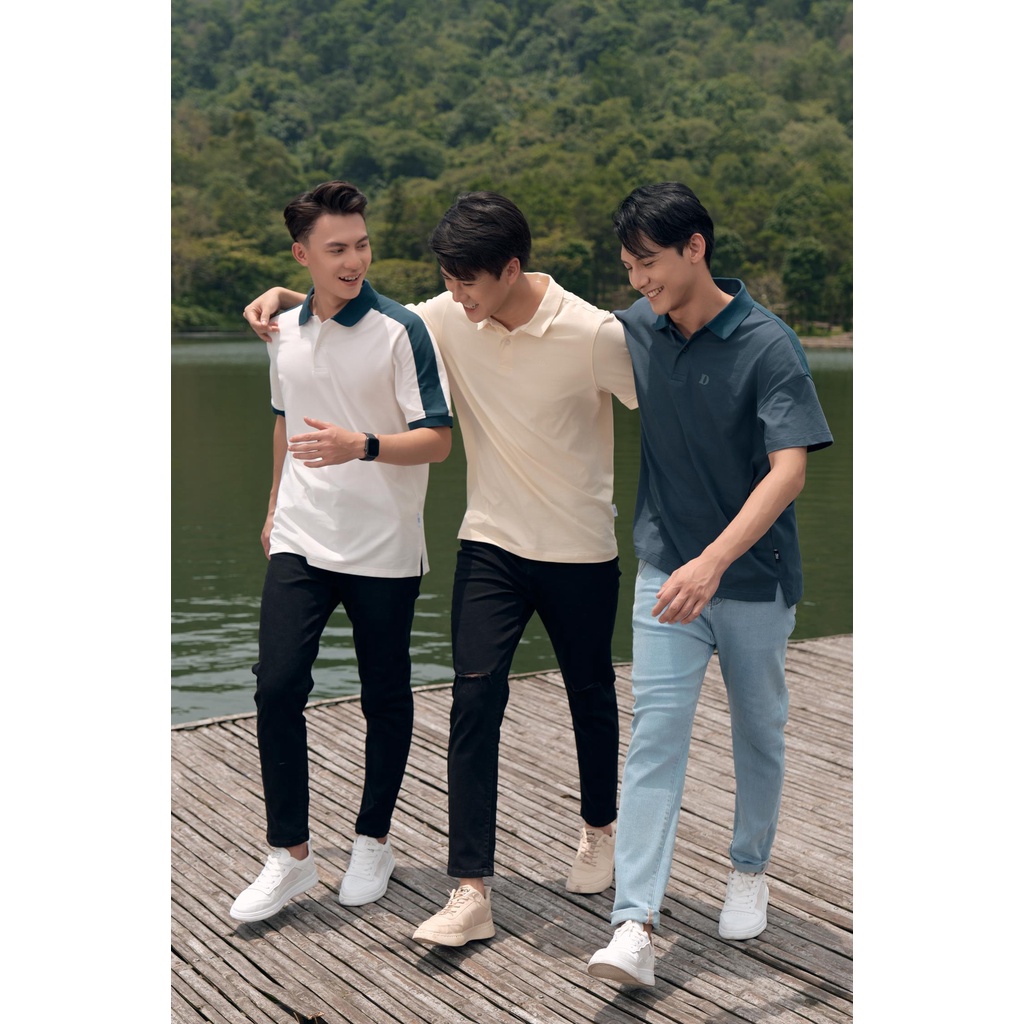 Quần jean nam đen rách gối slimfit thương hiệu 360 Boutique chất liệu cao cấp  - QJDTK305