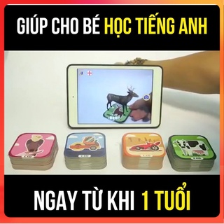 - thẻ học cho bé, thẻ học thông minh, 96 tấm cúng