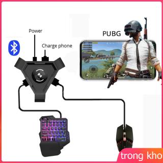 Bộ thiết bị chuyển đổi cắm bàn phím và chuột điều khiển chơi game cho điện thoại Android/PC Bluetooth (có bán lẻ)