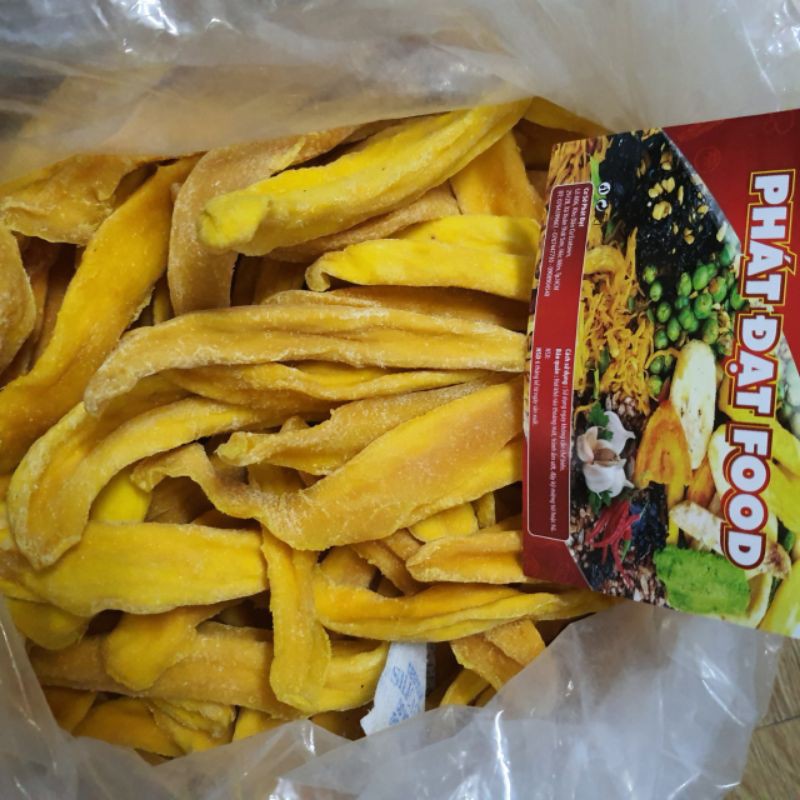 1 kg xoài sấy dẻo que .