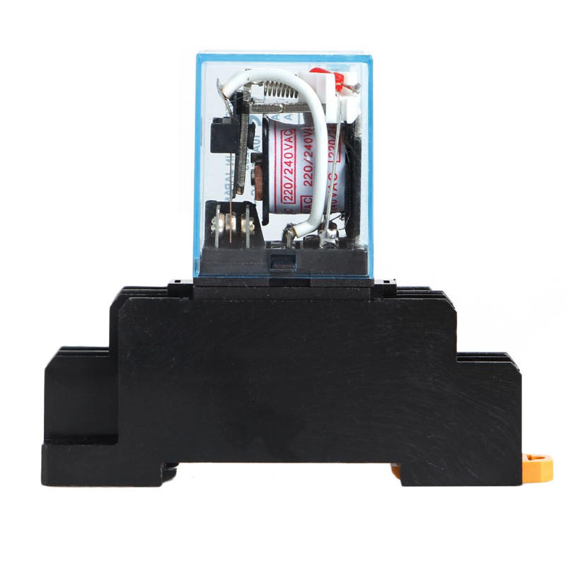 Rơ le LY2NJ AC 220V 10A 8 Pin có đế cắm tiện dụng